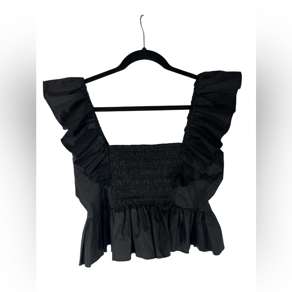 Monica Nera Georgia‎ Top – Black
Size M – New with Tags